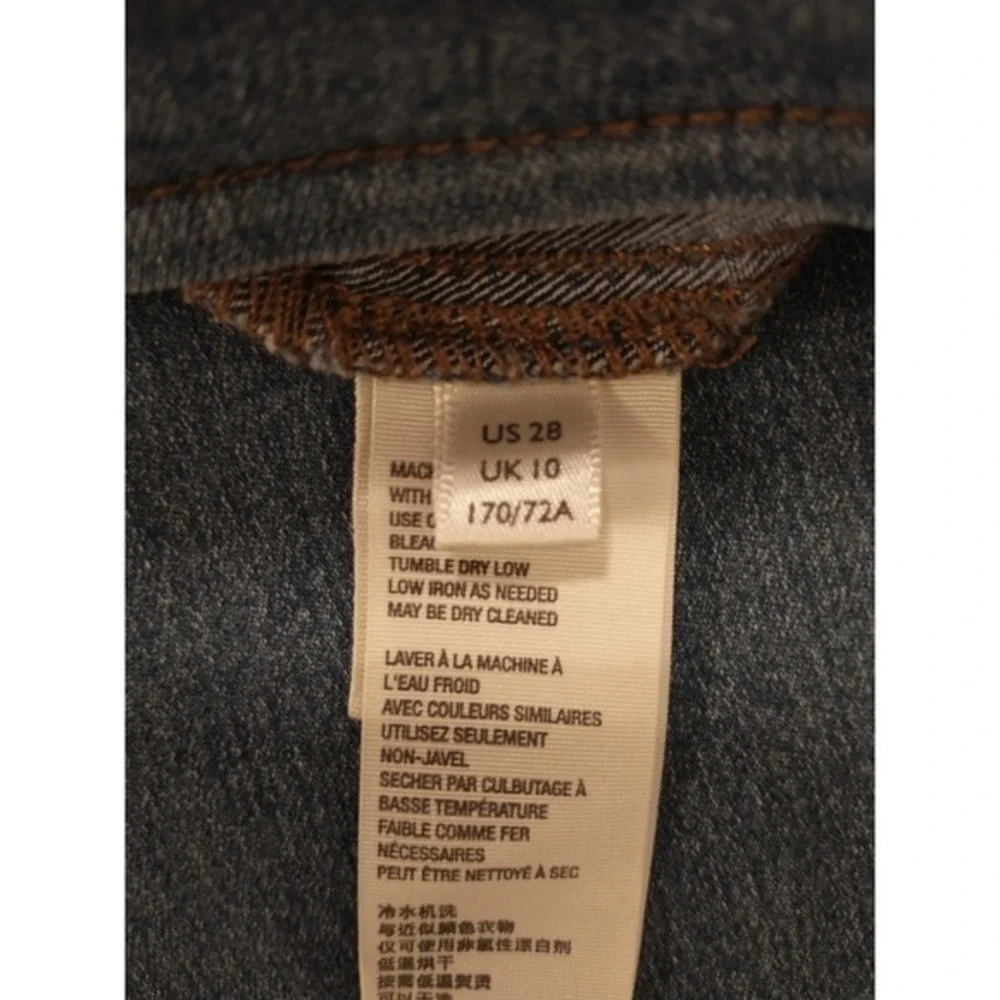 We The Free Free People Boho Stretchy Flare Jeans Light Wash‎ Blue Womens 28